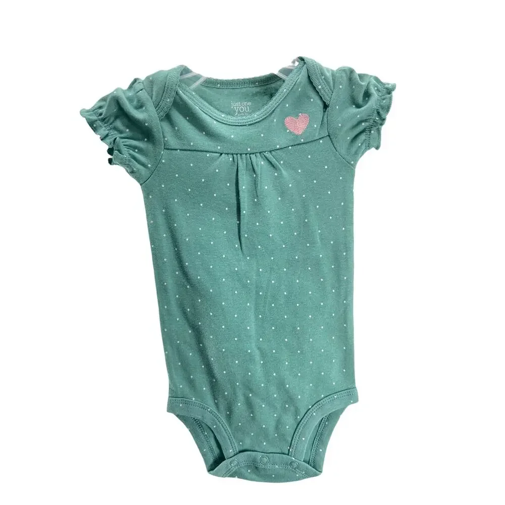 Just One You by Carter's Lot of 3 One-Pieces Baby Girl's Size 9 Months